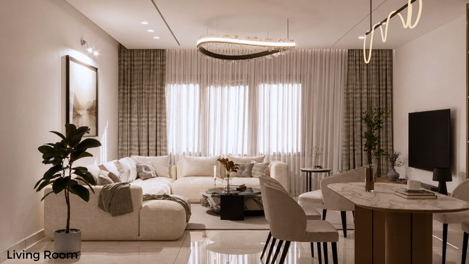 Living room interior